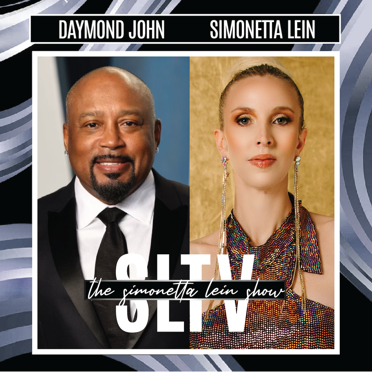 Shark Tank’s Daymond John Guests on The Simonetta Lein Show on SLTV