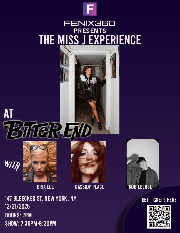 FENIX Rising Lights Up The Bitter End With Holiday Spirit on December 21st, 2025